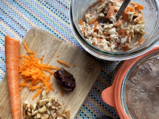 THE NIGHT BEFORE If you haven’t tried overnight oats, you’ll find the concept is a wonderful way to meal prep if you like to plan ahead. | ANGELINA LaRUE PHOTO