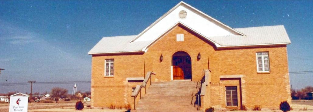 130th ANNIVERSARY The First United Methodist Church of Turkey shown above is commemorating its 130TH ANNIVERSARY anniversary on Sunday. See below, drawing of original church. | COURTESY PHOTO, GRAPHIC