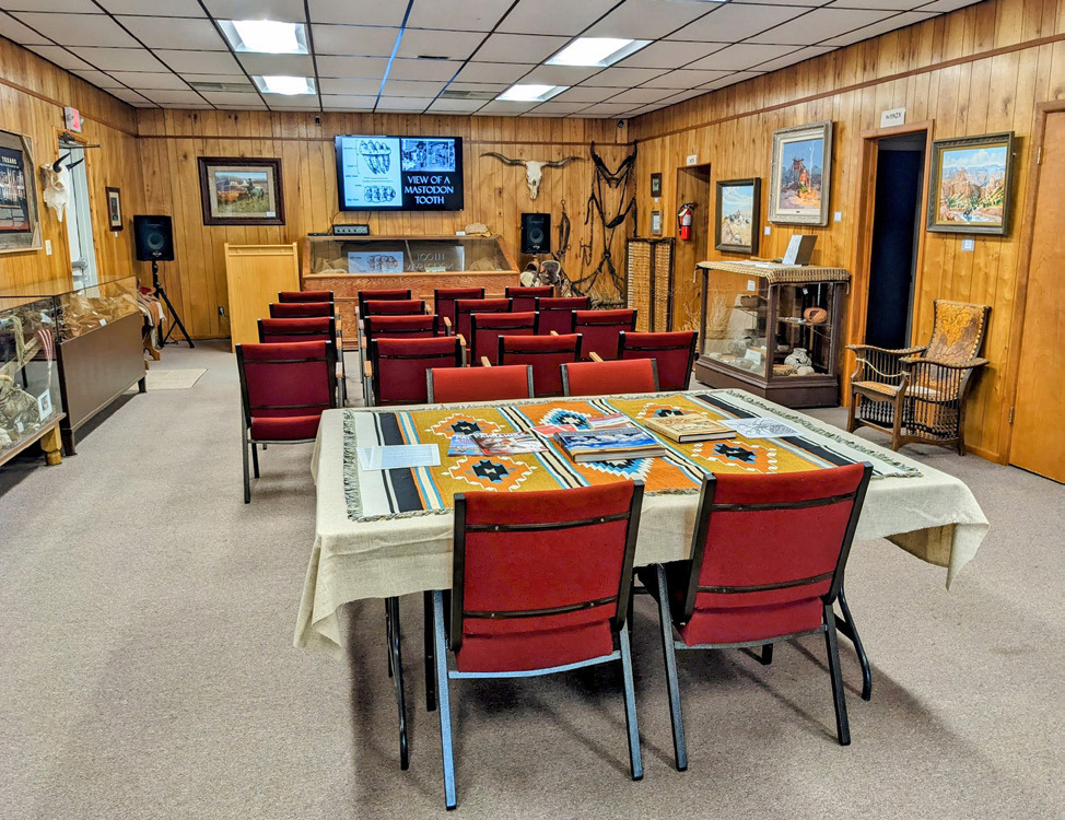 Comanchero Canyons Museum in Quitaque has new seating in its meeting room, thanks to generous donations. The museum is open Saturdays from 10 a.m. to 4 p.m. | COURTESY PHOTO
