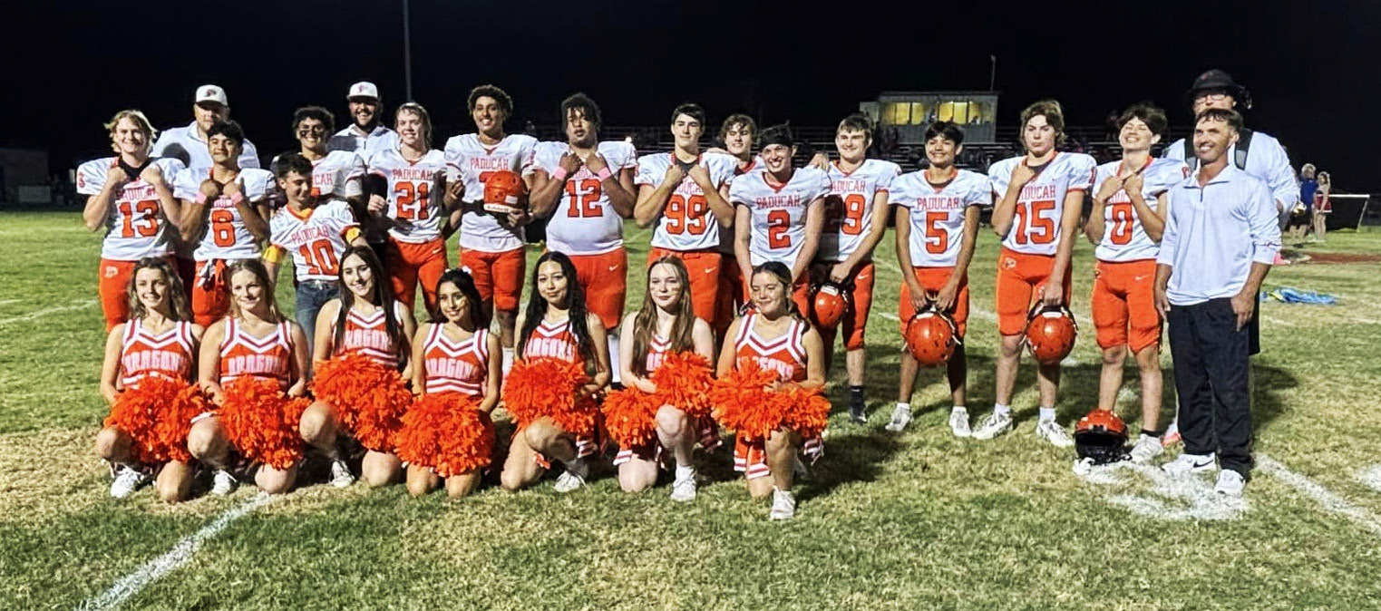 Congratulations go to the Paducah Dragons on a huge win over the Knox City Greyhounds on the road Friday night. The Dragons came out victorious with a 70-48 win after going into the game as the underdogs. | COURTESY PHOTO