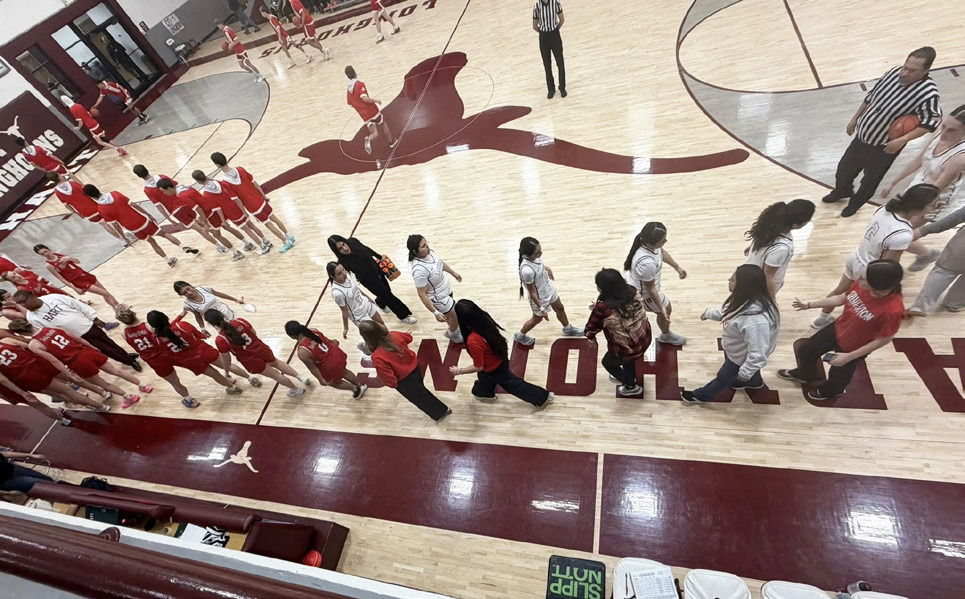 PLAYOFF-BOUND The Silverton Lady Owls girls basketball team is playoff bound. | COURTESY