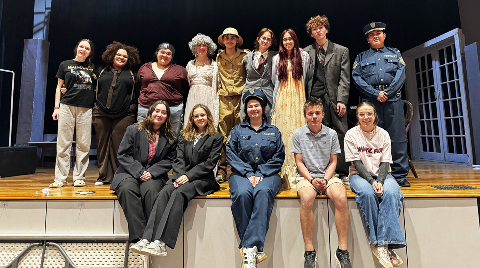 ONE ACT PLAY Silverton High School will be competing in their District One Act Play contest Tuesday, March 10 with their production of “Arsenic and Old Lace.” Four Caprock Country schools—Guthrie, Motley County, Paducah and Silverton—will be competing in District OAP in early March. For complete cast lists,