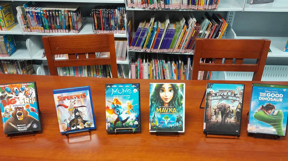 NEW MOVIES DAILY Caprock Public Library offers an entire section of DVD movies for all ages to be checked out by visitors. | ARIEL WHITE