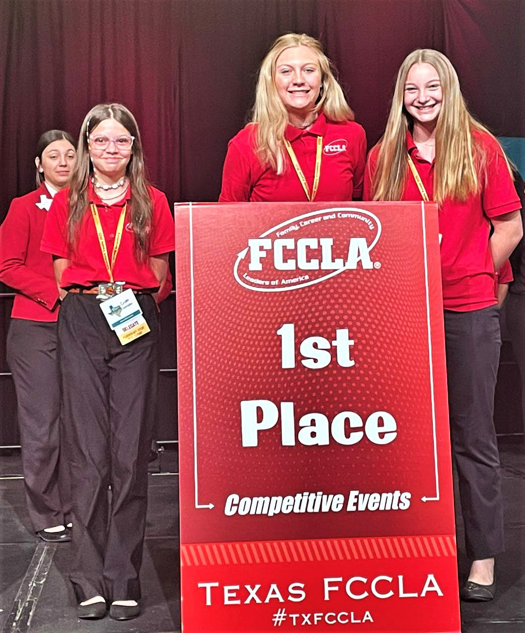 GUTHRIE HONORS Guthrie FCCLA competed at the State Conference this past weekend, and the following students placed in the top 5. | COURTESY PHOTO 1st place, Toys That Teach: Lev 1st, Shaylee Jouett, Sierra Jones and CJ Winlow 4th place,Toys That Teach: Lev 2nd, Natalie McWhirter 5th place, Job Interview: Ella Jenkins 5th place, Nutrition &amp; Wellness: John Smith, Jaydee Foster and Remi Long