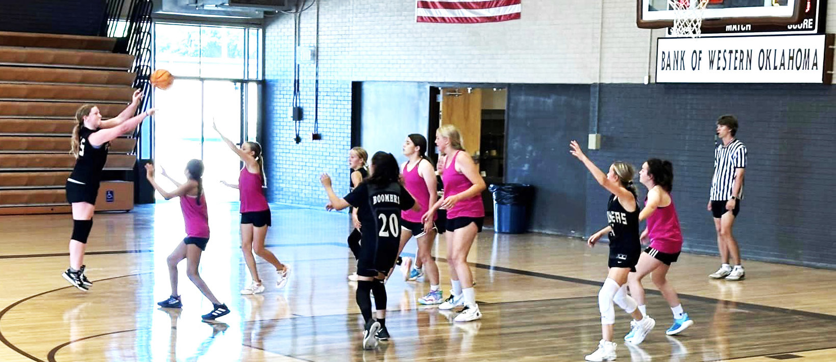 Silverton high school and junior high girls attended basketball camp last week in Elk City, Oklahoma. | COURTESY PHOTO