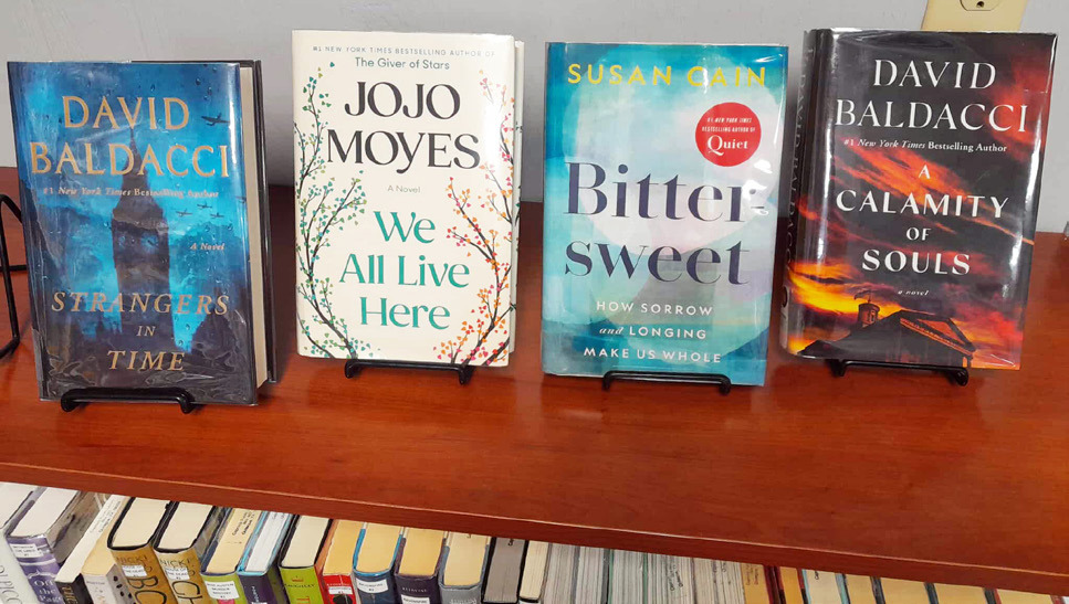 NEW BOOKS FOR FALL READING Caprock Public Library is purchasing more books through the Hancher Grant just in time for fall-weather reading. | ARIEL WHITE