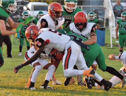 PADUCAH FOOTBALL 5-0 The Paducah Dragons remain undefeated with a win over Hedley 41-20 Thursday night. | PADUCAH POST PHOTO
