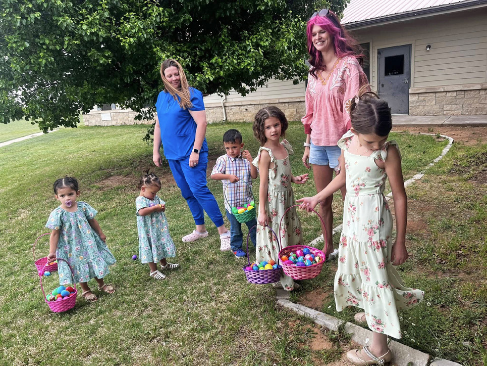 Last Friday, despite the grayish weather, youngsters and their families came out to hunt Easter eggs on the lawn of the Matador Health and Rehab facility. MORE PHOTOS, PAGE 5 | COURTESY PHOTOS