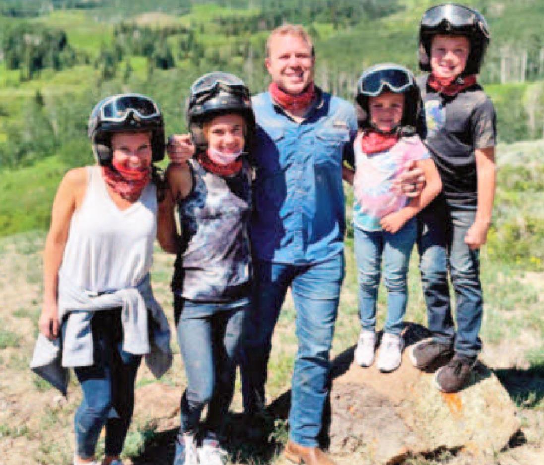 HINES’ HELP The Hines Family, who own a ranch in the Paducah area, donated $10,000 that enabled the City of Paducah to qualify for a matching grant for the Paducah Pool Project. | COURTESY PHOTO