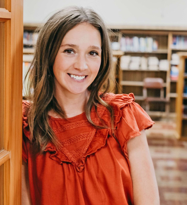 Kassie Culwell is the new library director at the Turkey Public Library, which has reopened its doors after a year and a half of temporary closure. | COURTESY PHOTO