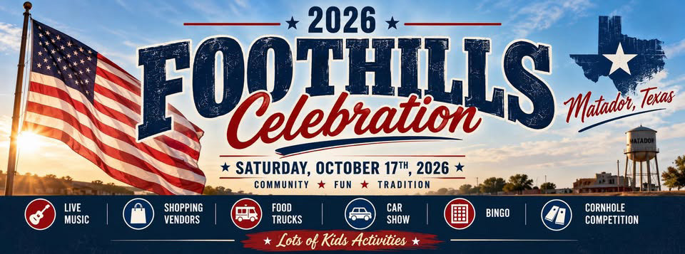 Matador gears up for 2026 Foothills Celebration
