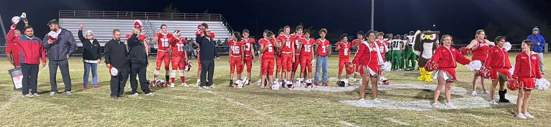 OWLSTAKE FLIGHT The Silverton Owls are in the playoffs for the first time since 2018, according to their coach Kevin Hurn. Silverton will face Whitharral Friday night at 8 p.m. in Lockney. Hurn told The Caprock Courier, 'We've got a good plan and the kids are ready.' | COURTESY PHOTO