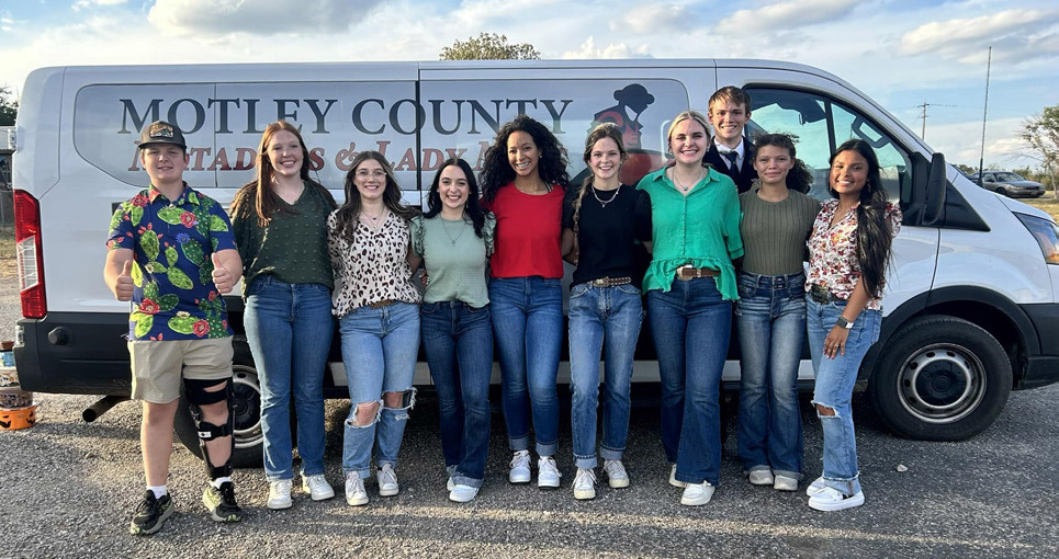 MOTLEY FFA A few of the Motley County FFA members travelled to the Greenbelt District Fall Meeting in Valley last week. | COURTESY PHOTO