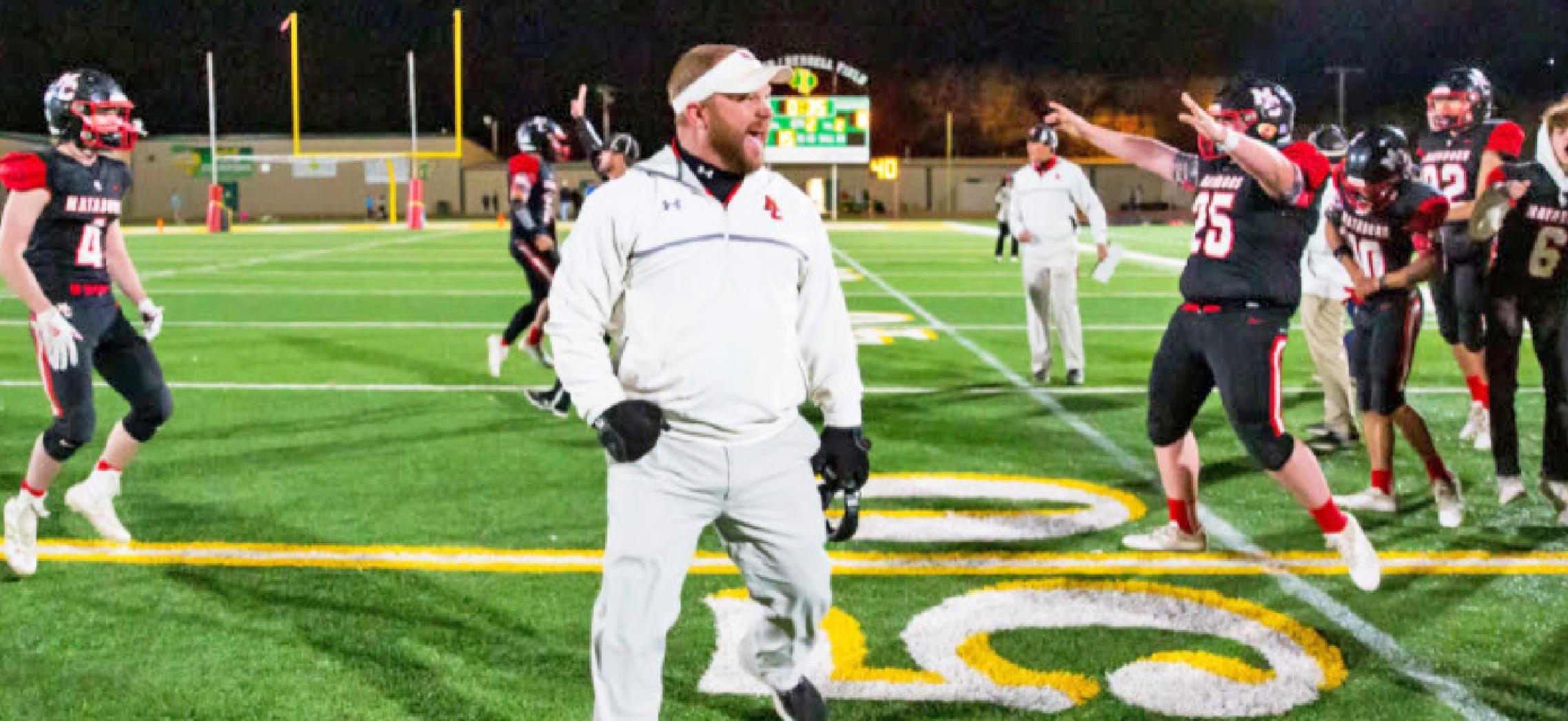 Motley Co. wins quarterfinal 60–8 in one half