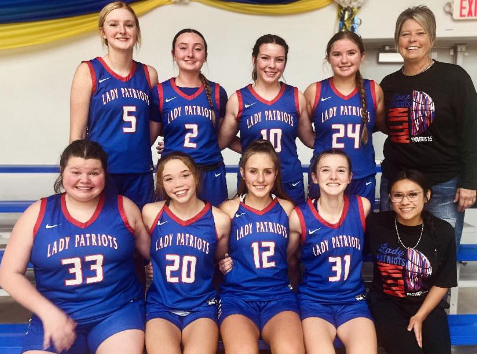 LADY PATRIOTS 3-1 AT SPUR The Valley Lady Patriots competed in the Spur Queen of the Court Tournament last week, going 3-1 in four nail biters. | COURTESY PHOTO