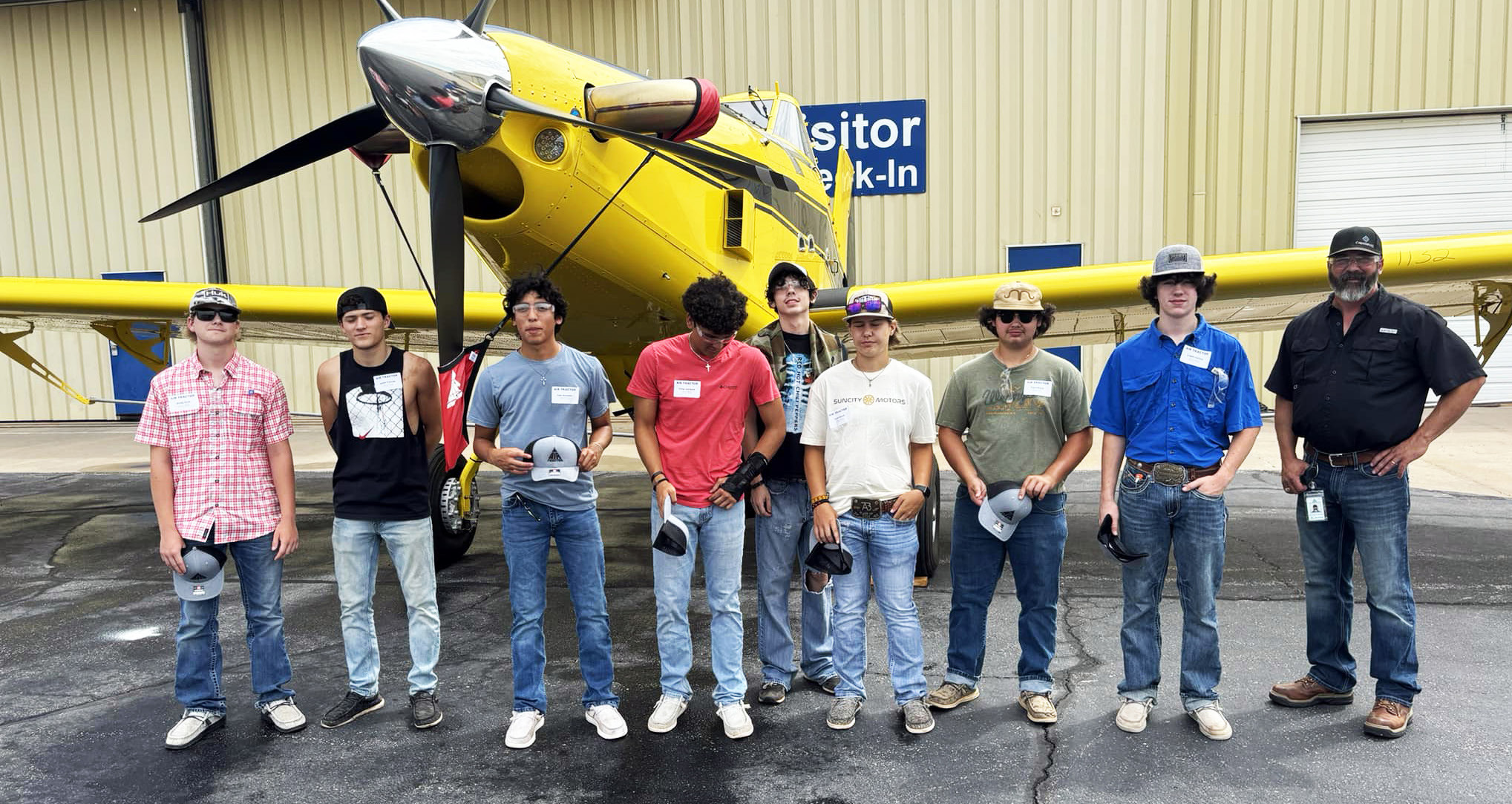 Paducah FFA students had a great time last week touring Air Tractor. The ag youth were able to see what a wide variety of jobs that go into making an airplane. | COURTESY PHOTO