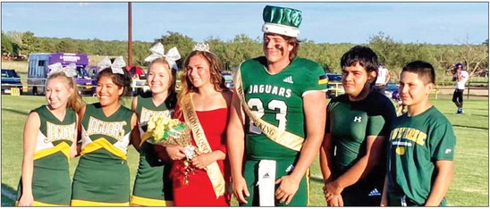 JAG HOMECOMING Last week Guthrie celebrated its Homecoming and the Queen and King were Julianna Smith and Hadley Ray. | COURTESY PHOTO