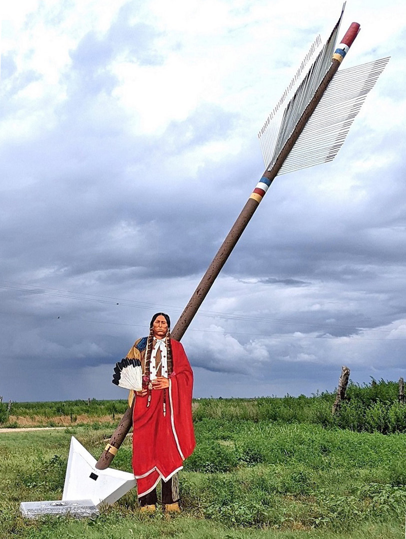 Take a stand with an arrow to honor Quanah Parker