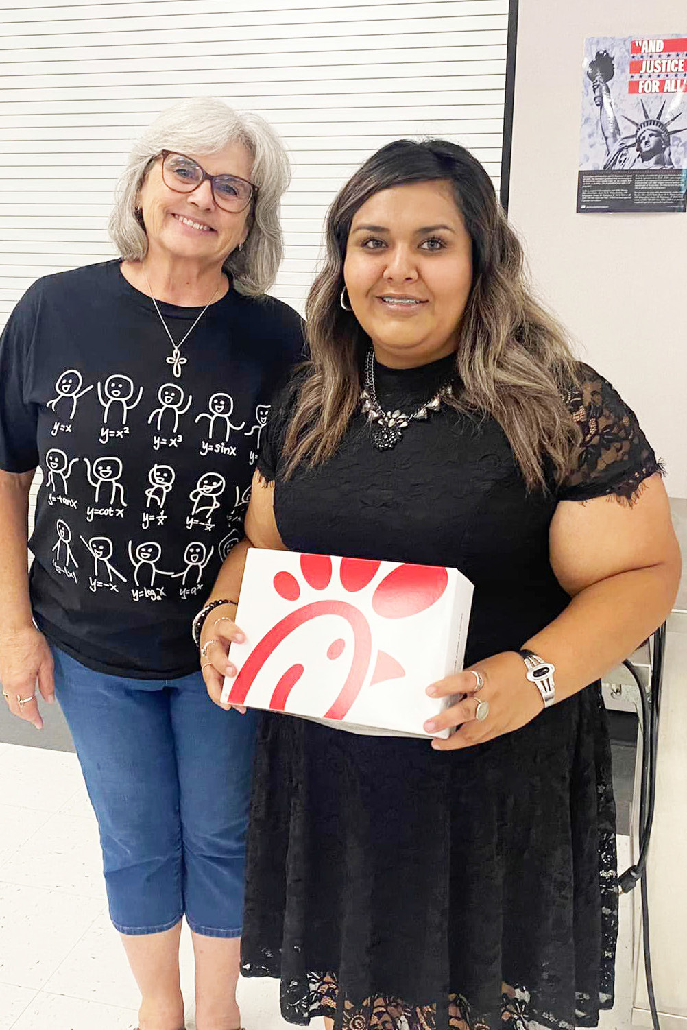 FACULTY FUEL Happy State Bank provided a meal to Silverton ISD faculty and staff last week, as their development training got under way for the new school year. | COURTESY PHOTO
