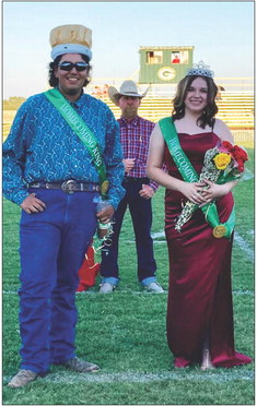 GUTHRIE HOCO KING, QUEEN Guthrie named the 2023 Homecoming Queen and King last Friday night: Congratulations go to Emma Hardin and Jordan Jernigan. | COURTESY PHOTO