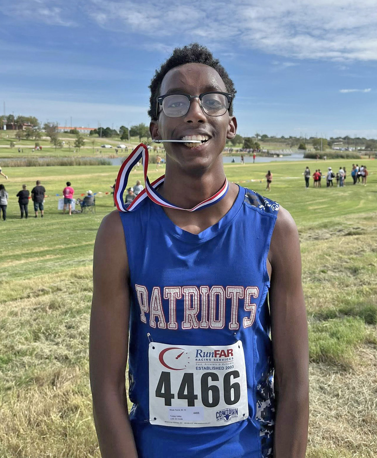 SECOND PLACE in the boys Lubbock ISD cross country meet Sept. 27 went to Micah Ferrel of Valley. FULL RESULTS, PAGE 9 | COURTESY PHOTOS