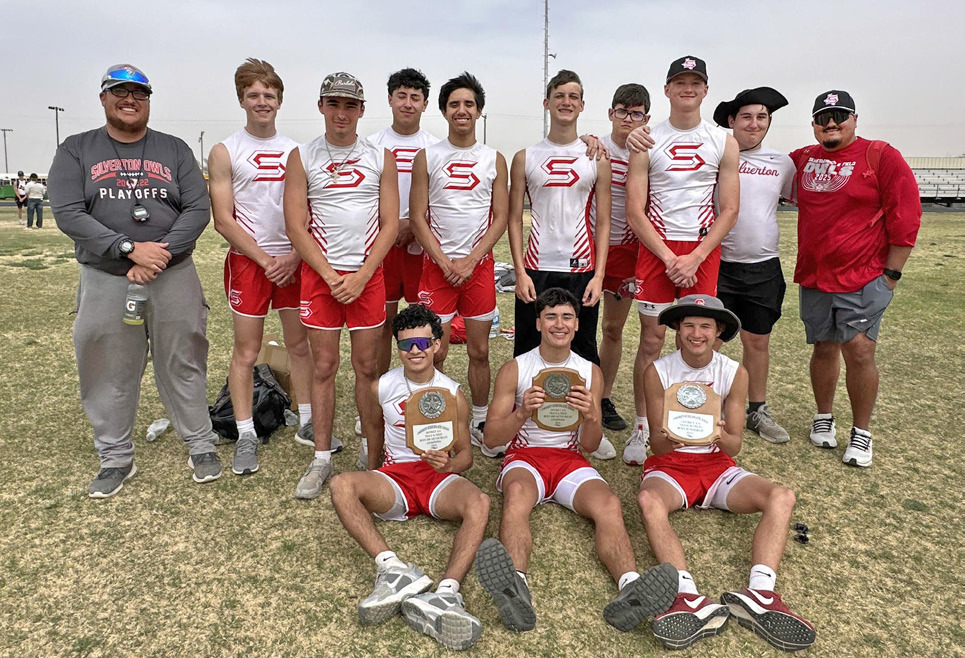 The Silverton boys track team were runners-up at last week’s District track meet. | COURTESY PHOTO