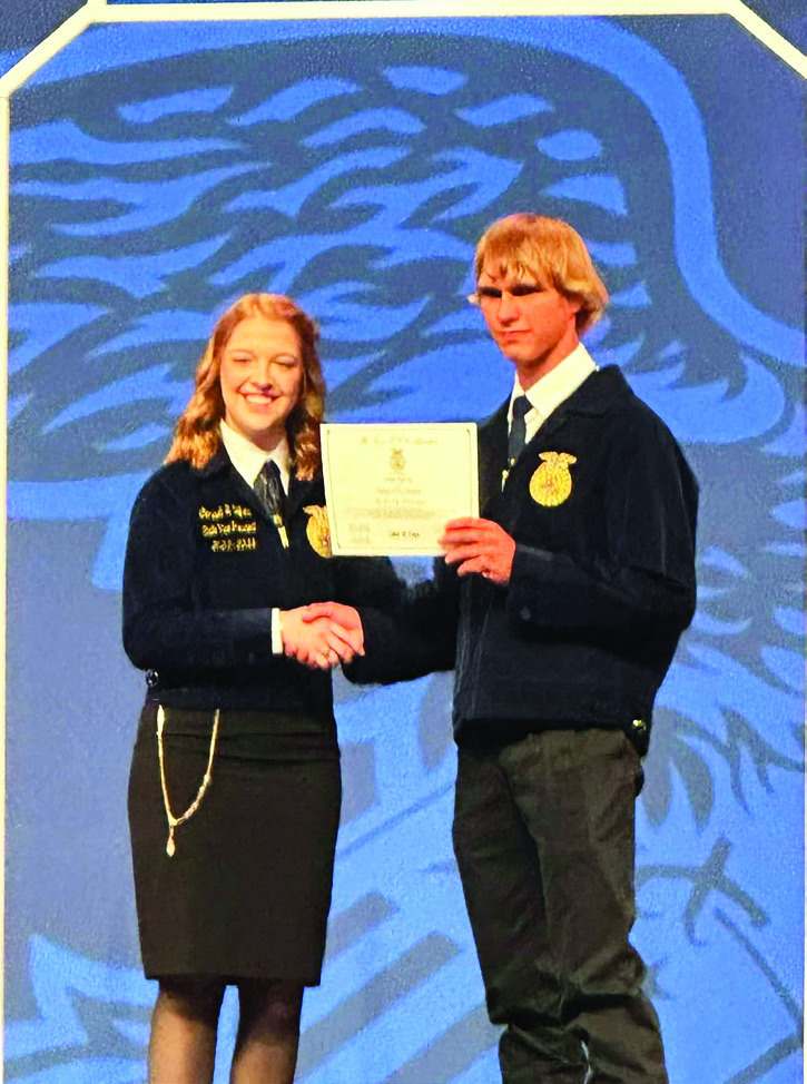 VALLEY FFA HONORS