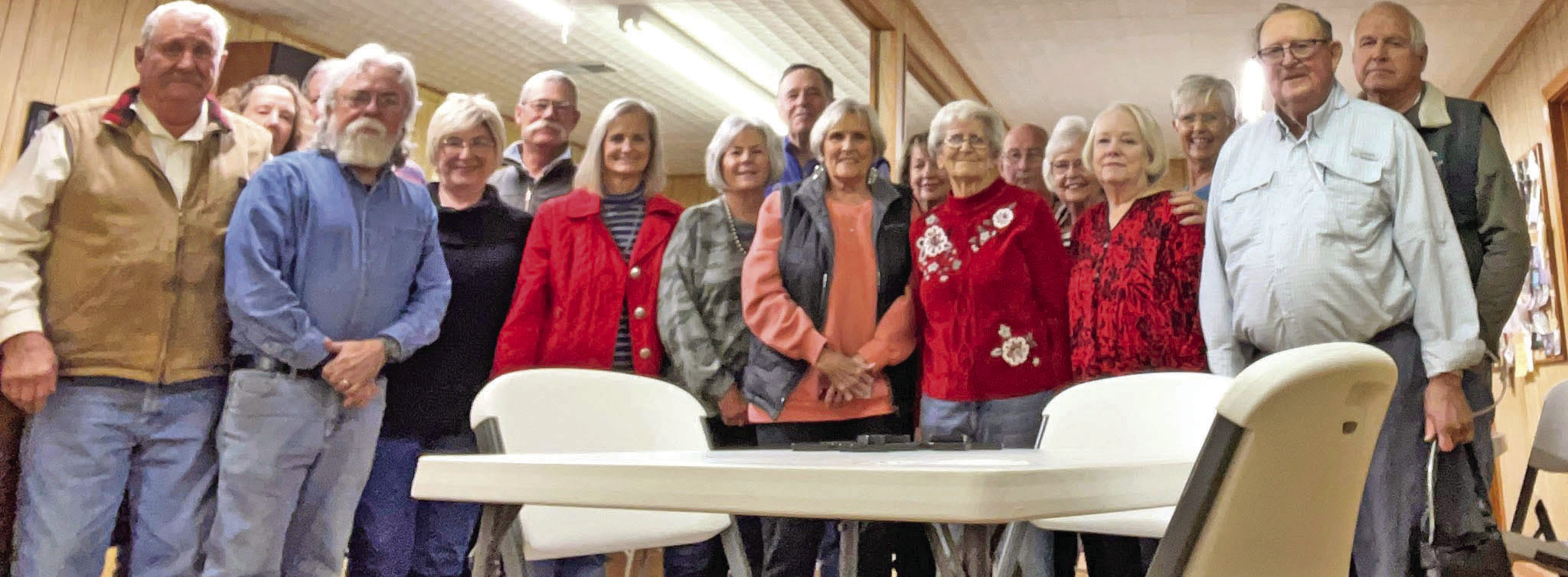 BCCC HELPS SENIORS The Briscoe County Cook-Off Committee stopped by the Silverton Senior Citizens Center to make a donation last week. All proceeds from the meals they serve are returned to the community. | COURTESY PHOTO