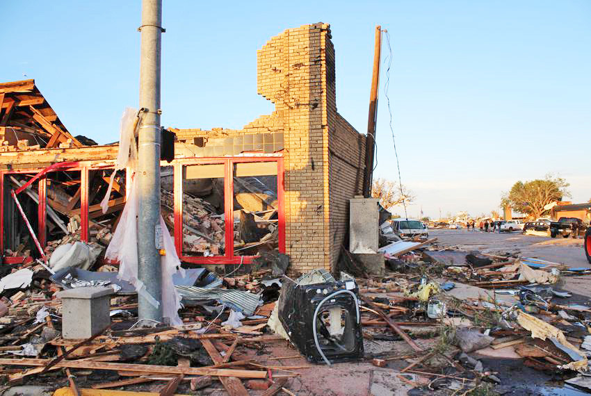 PERRYTON, TEXAS was hit ny a devastating tornado on June 15, 2023. | TEXAS TRIBUNE PHOTO