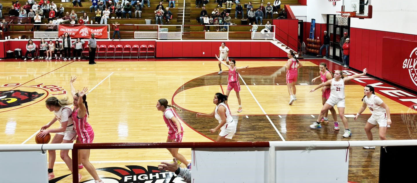 The Silverton Lady Owls took a tough loss at home last week, 29-28, to the Guthrie Lady Jags. | COURTESY PHOTO