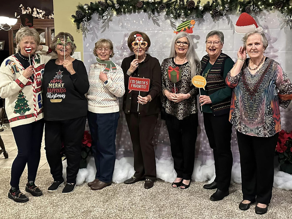 The Matador Church of Christ celebrated the season with a Christmas party last week. | COURTESY PHOTOS