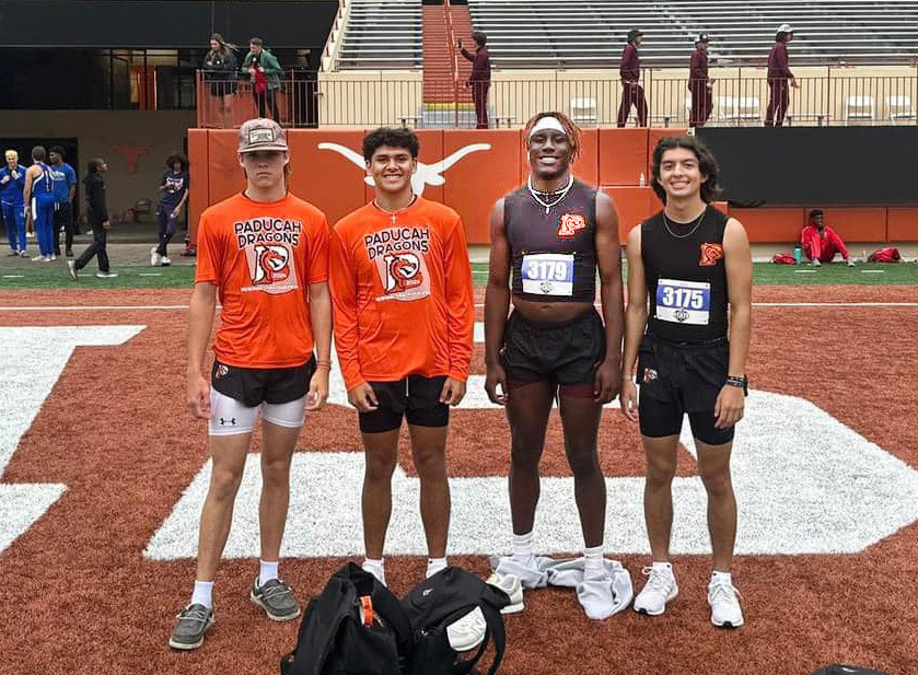 Jakyen Wright: 2nd in 200m Dash 4x100m Relay (Ethan Garibaldi, Jakyen Wright, Hagen Tucker, Jacob Ferguson): 9th place Coaches: Eric Rekieta and Cory Whitaker | COURTESY PHOTOS