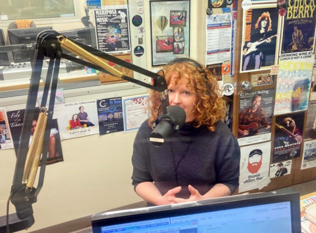 BOB WILLS DAY IN APRIL Carley du Menil-Martinez with Bob Wills Day / Hotel Turkey stopped by High Plains Public Radio studios last week to update listeners on the status of the 50th Annual Bob Wills Day. | HIGH PLAINS PUBLIC RADIO | COURTESY PHOTO