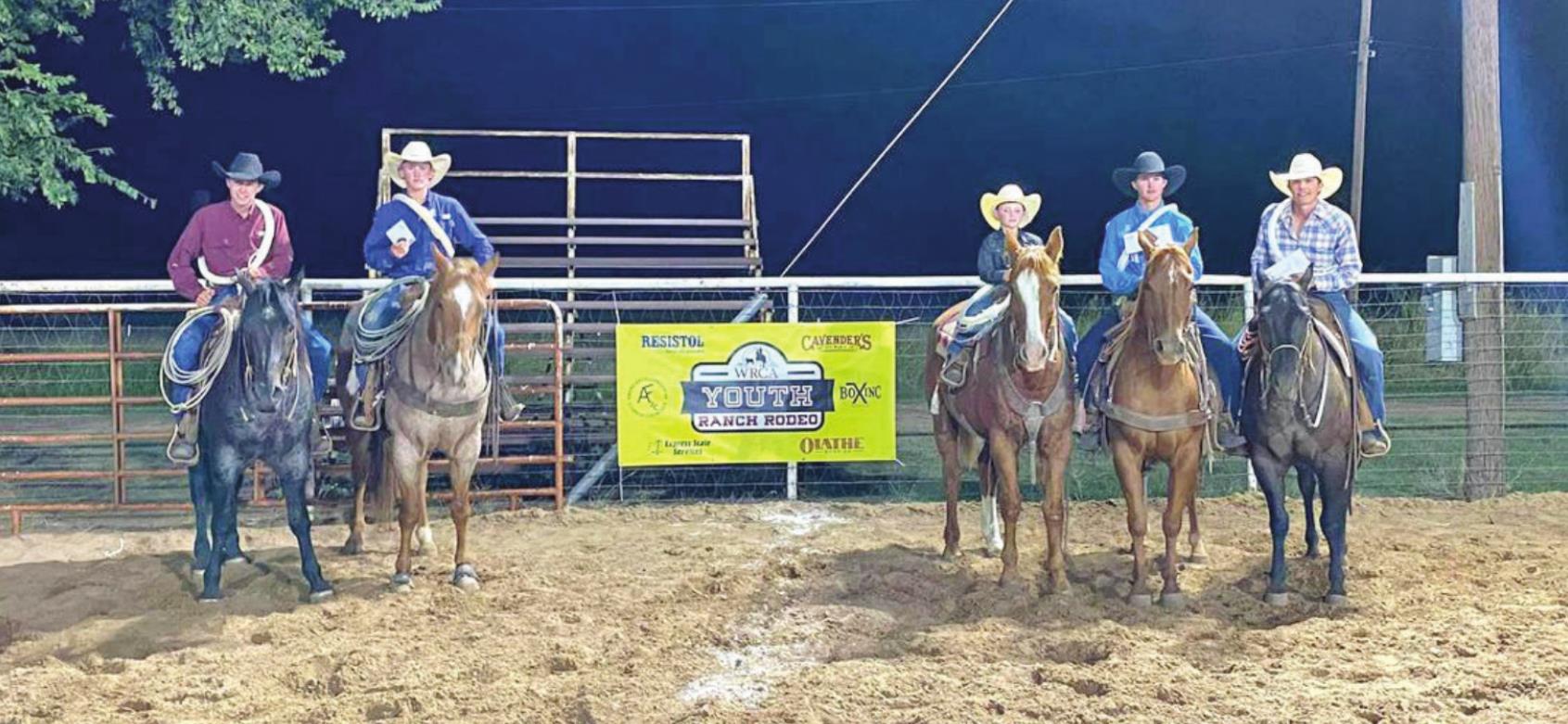 WRCA YOUTH RODEO RESULTS