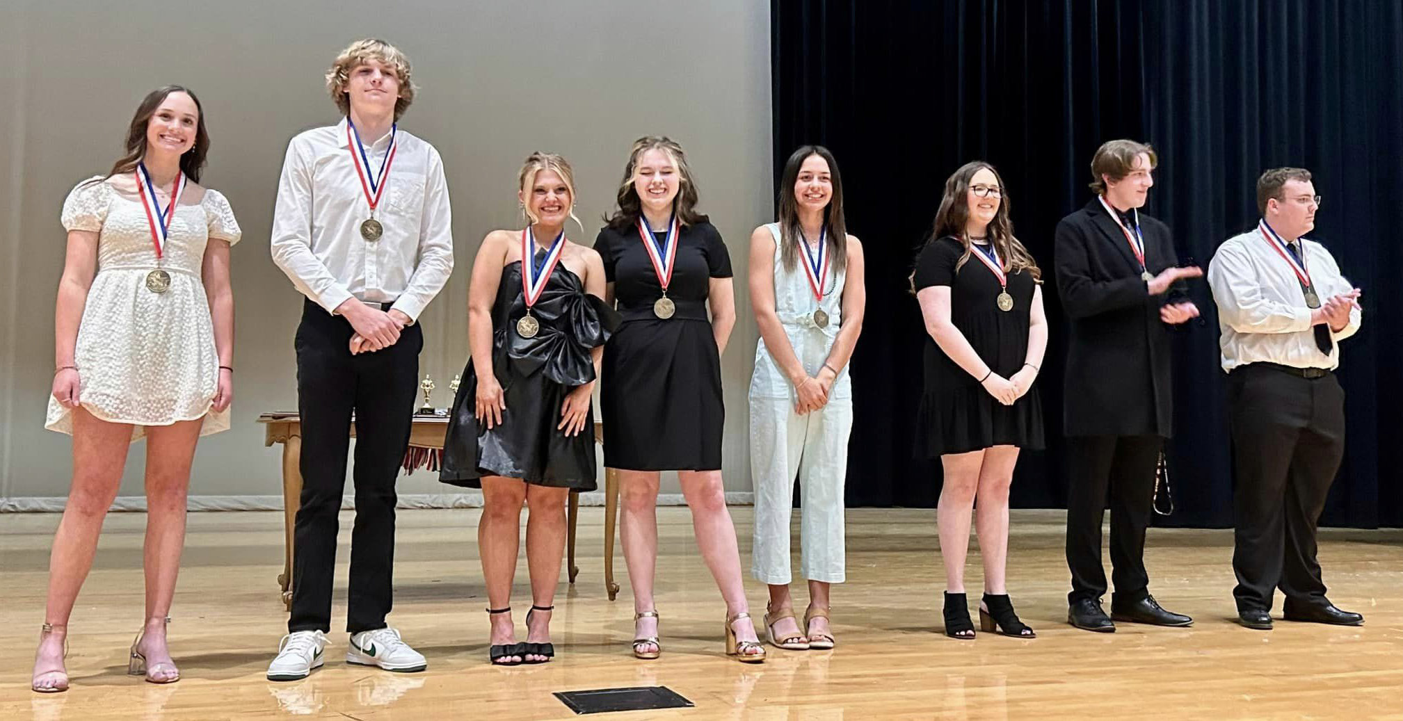 Guthrie students earn bi-district OAP honors