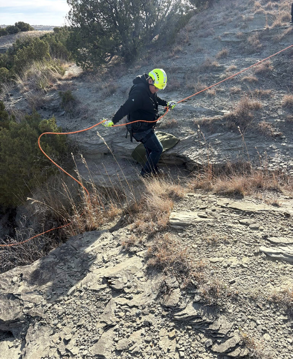 SILVERTON VFD TRAINING The Silverton Volunteer Fire Department held rope training at Mackenzie Lake last week. The squad was helped by theTuliaVFD, Mackenzie Municipal Lake staff and Silverton EMS. | COURTESY PHOTO