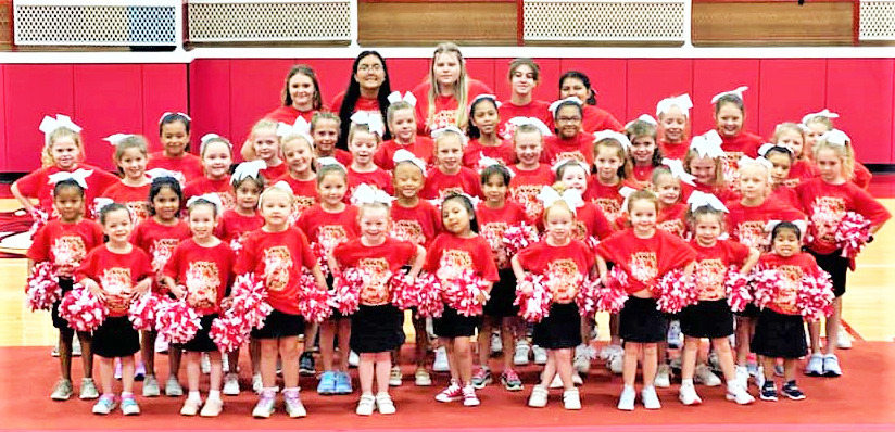 SILVERTON MINI CHEER CAMP Last week, youngsters at Silverton ISD learned about cheer and school spirit in a special two-day mini-cheer camp. | COURTESY PHOTO