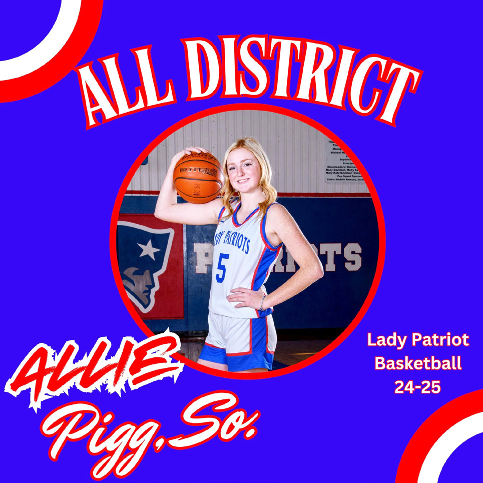 VALLEY LADY PATRIOTS ALL DISTRICT