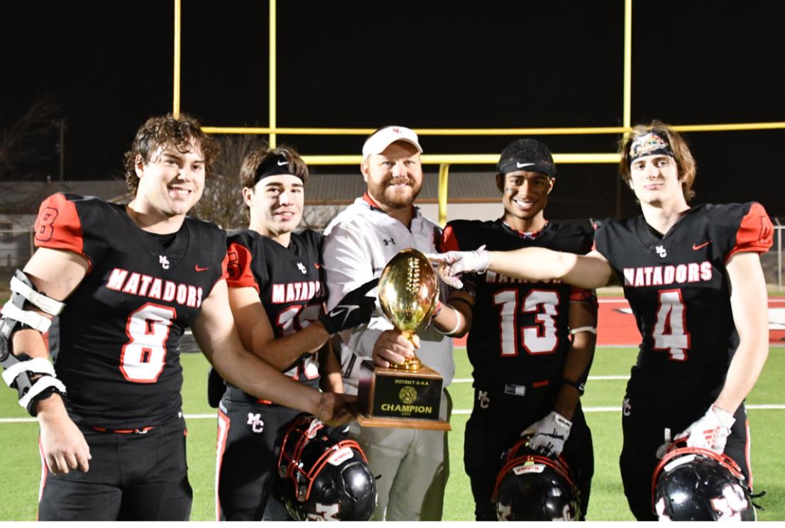 STATE-BOUND! The Motley County Matadors will face the Strawn Greyhounds Wednesday, Dec. 15 at 2 p.m. in the AT&amp;T Stadium in Arlington for the Division 2-1A state football championship.| COURTNEY MENDOLA