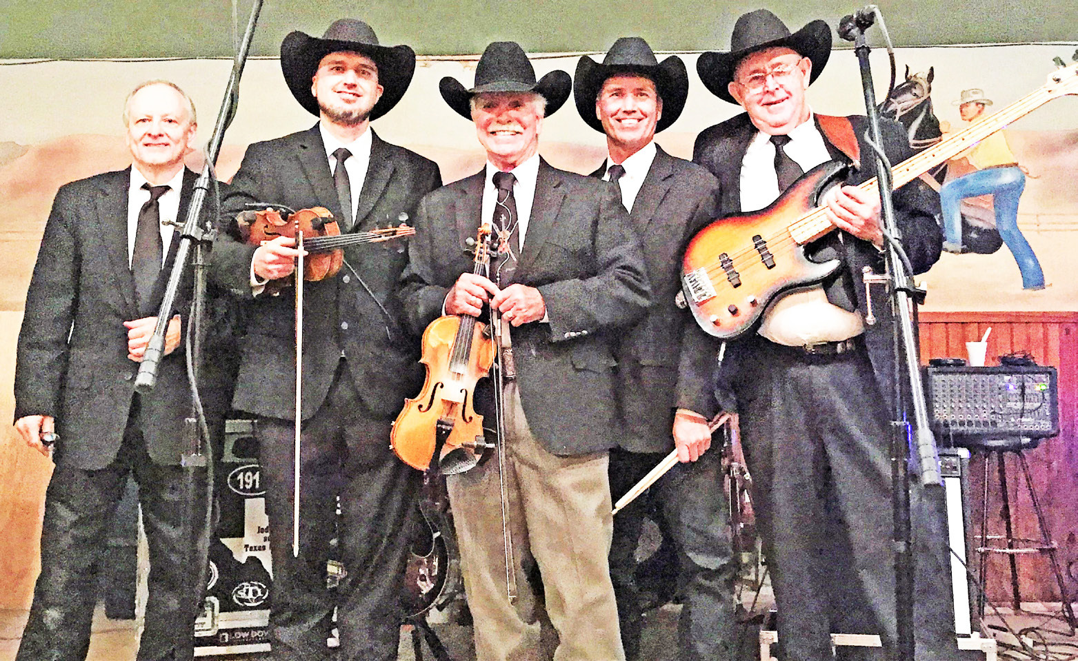 SATURDAY NIGHT DANCE will feature a Battle Dance between Judy Nix (left) and His Texas Cowboysvs.JakeHooker(below) and the Outsiders. | COURTESY PHOTO