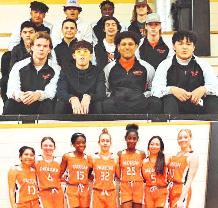 PADUCAH BASKETBALL The Paducah Dragons finished the Aspermont basketball tournament 2-1 and defeated Haskell 50-42 to win the consolation bracket. The Paducah Lady Dragons went 2-2 for the tournament and defeated Guthrie 57-20, also winning consolation. Cord Piper was named to the All Tournament Team. | PADUCAH POST PHOTOS