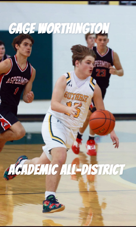SPOTLIGHT ON GUTHRIE BOYS ALL-DISTRICT BASKETBALL