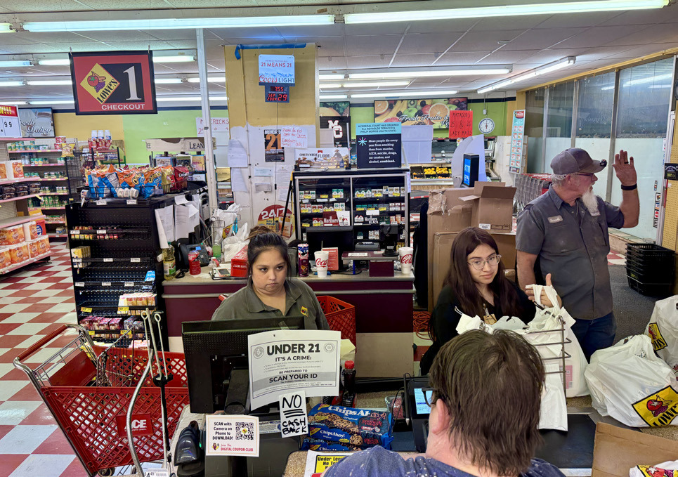 FINALDAYS Staff—andsignage—attheLowe’sMarketinMatador confirmed Tuesday night that the announced date for the store’s closure will remain Friday, Oct. 4; remaining merchandise is marked 30% off.The Caprock Courier removed its single-copy sales rack from the store and encourages customers to purchase the newspaper atThe Allsup’s and the Hop In, both at the intersection of US 70 and TX 70 in Matador. | CAPROCK COURIER