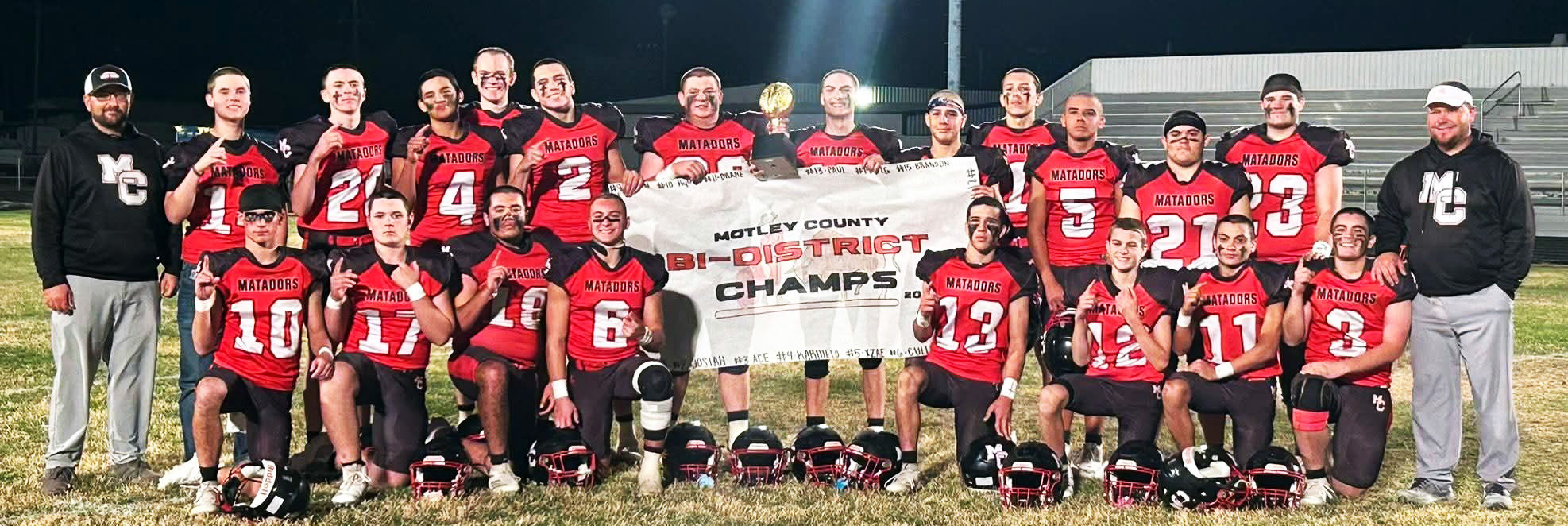 MATADORS BI-DISTRICT CHAMPS