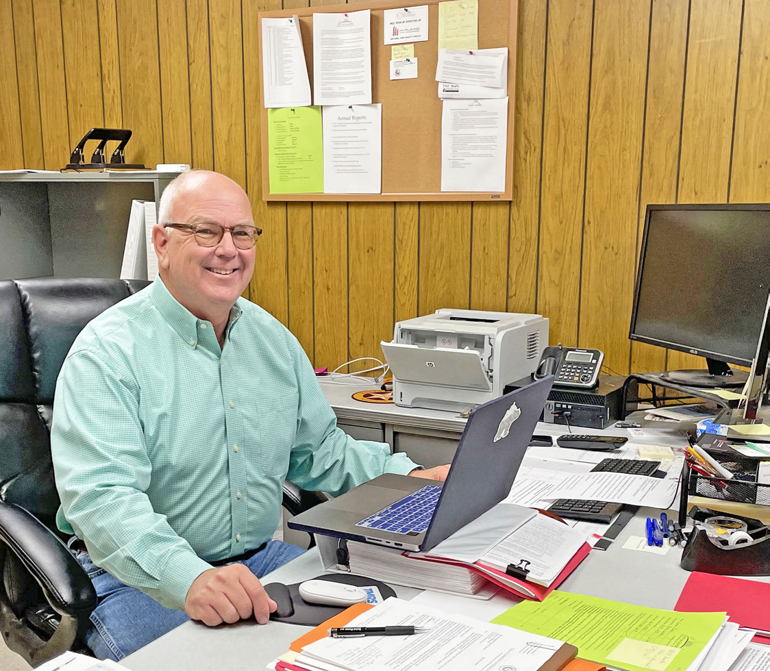 LONGTIME PUBLIC ADMINISTRATOR James Fisher is holding down the fort at City Hall in Silverton as interim city administrator. | CAPROCK COURIER