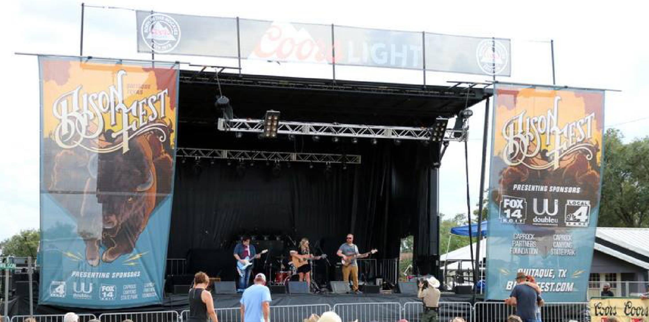 SINGING SCENE Images from previous BisonFests show that a great time was had by performers and audience alike. | COURTESY PHOTOS