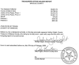 Briscoe Co. Commissioners approved county road infrastructure, safety in Feb. meeting