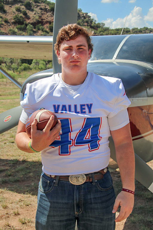 TUCKER SCHLUETER 2nd team All-Region Center Honorable Mention, Defensive Line
