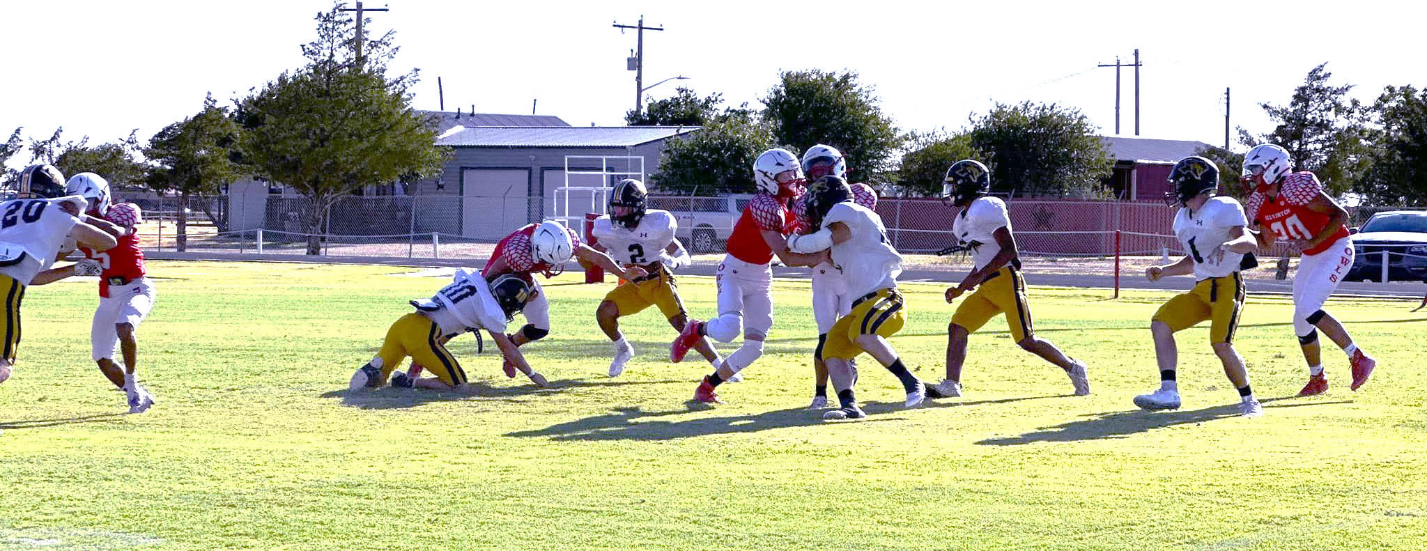 The Silverton Owls hosted the Happy Cowboys last week in a pre-season scrimmage, and this week they’ll face the Boys Ranch Rough Riders on the road. | COURTESY PHOTO