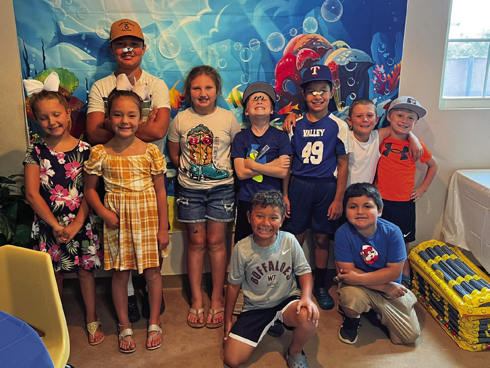 SUMMER READING IN TURKEY Last week the Turkey Library kicked off their summer reading program with the theme “Dive into Reading.”The program is set for every Thursday through July 13 from 10 to 11:30 a.m. | COURTESY PHOTO